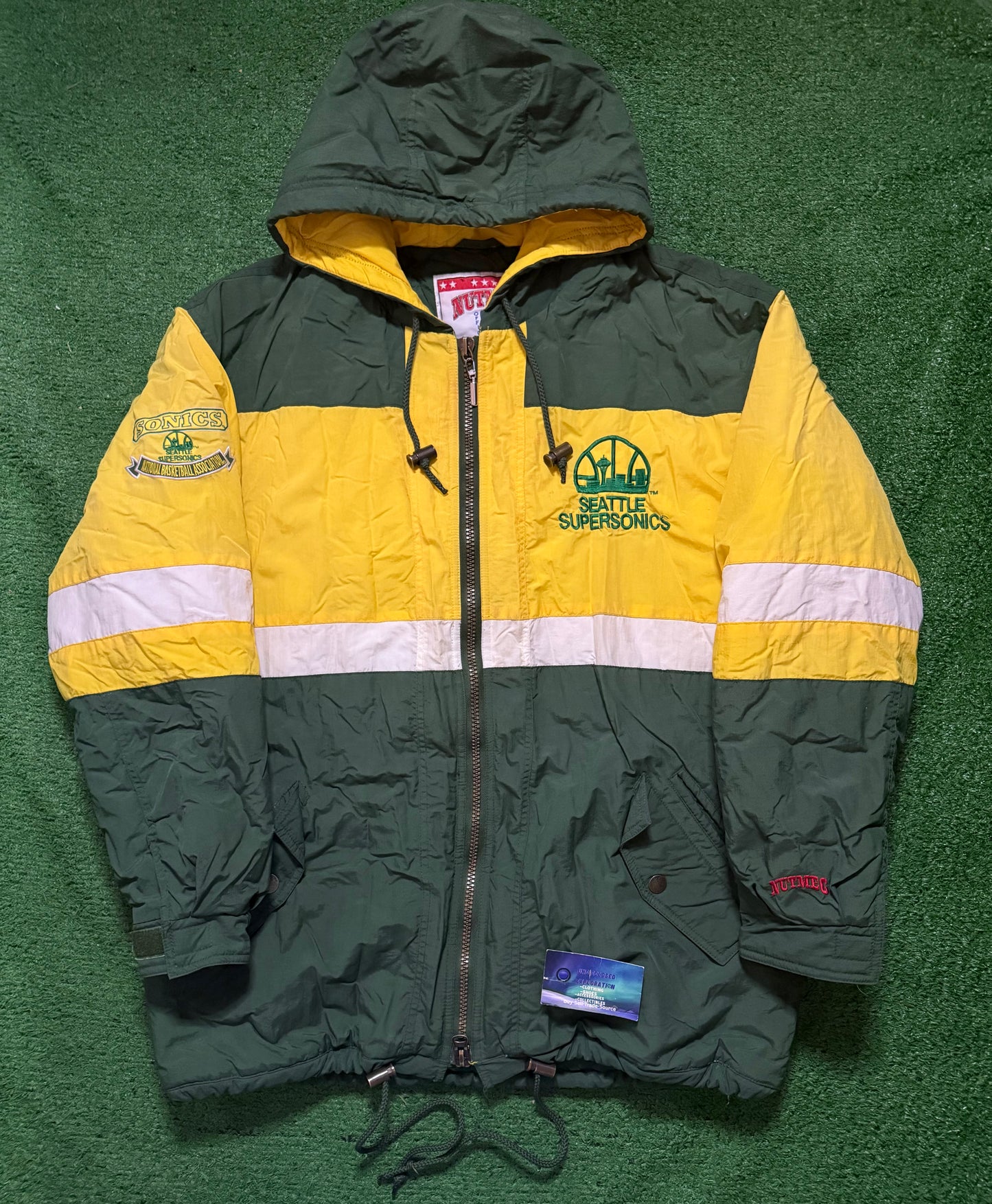 Vintage Seattle SuperSonics Jacket Nutmeg
