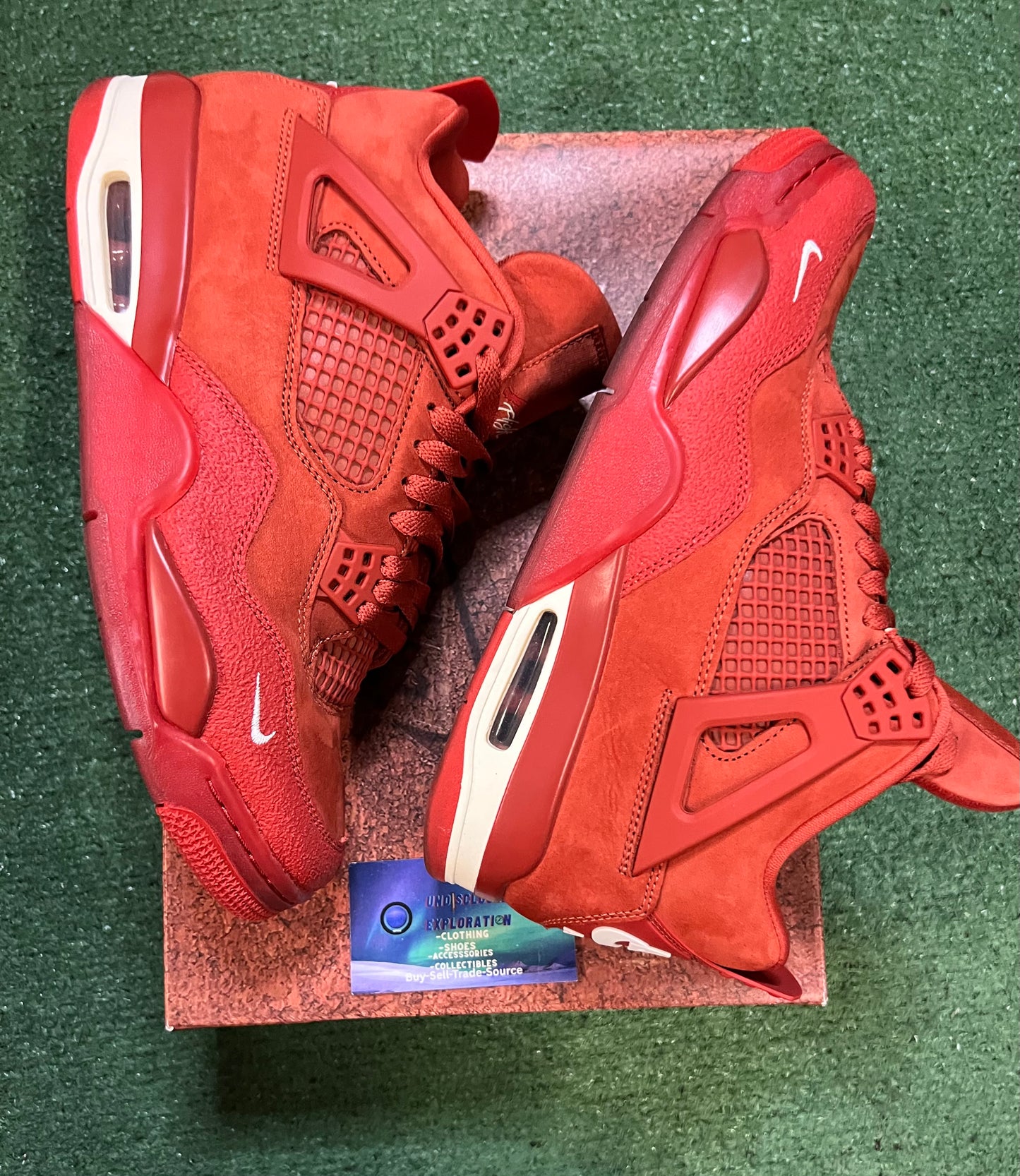 Jordan 4 brick by brick X Nigel Sylvester size 10.5men/12women