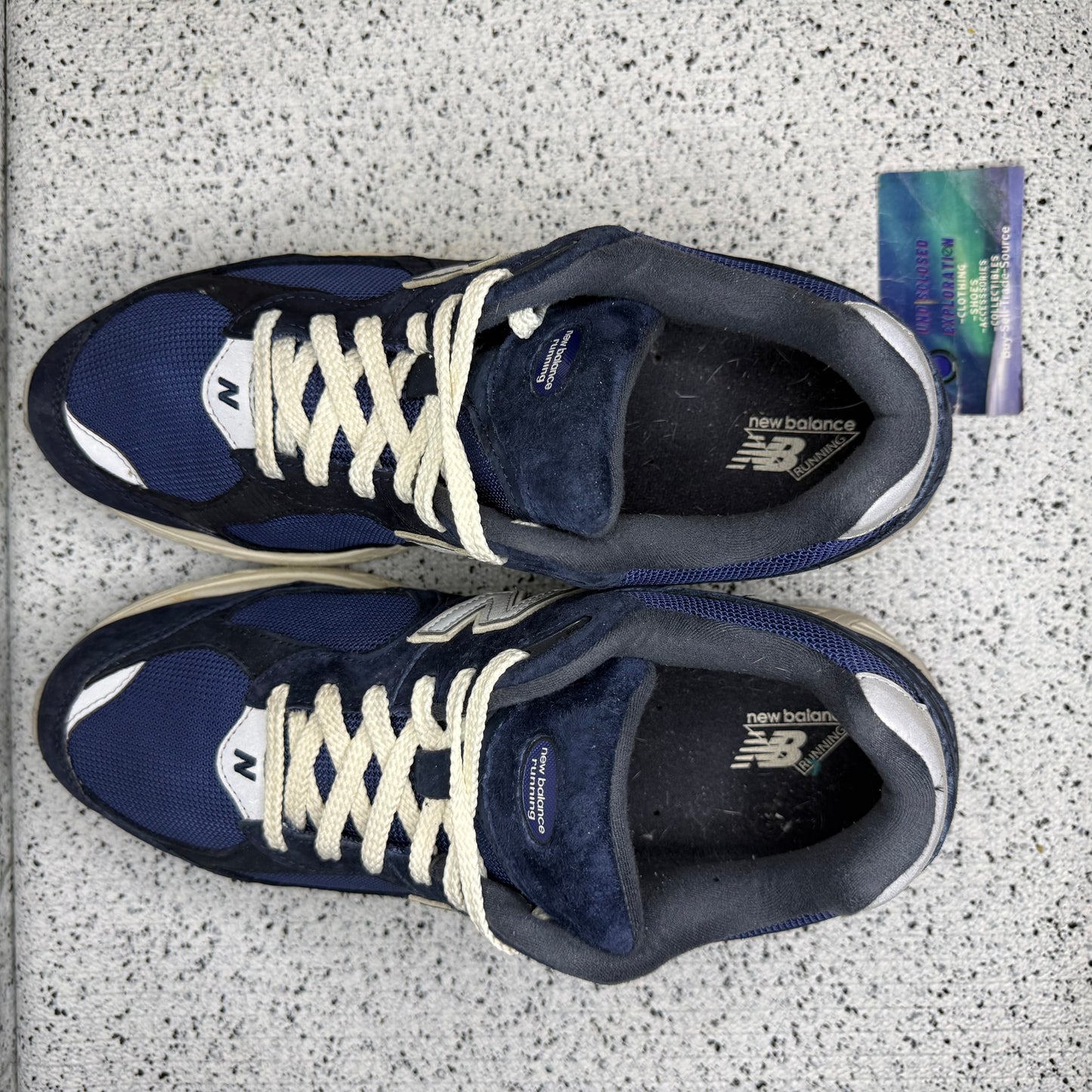New Balance 2002r Navy Grey 10.5 Men “Preowned”