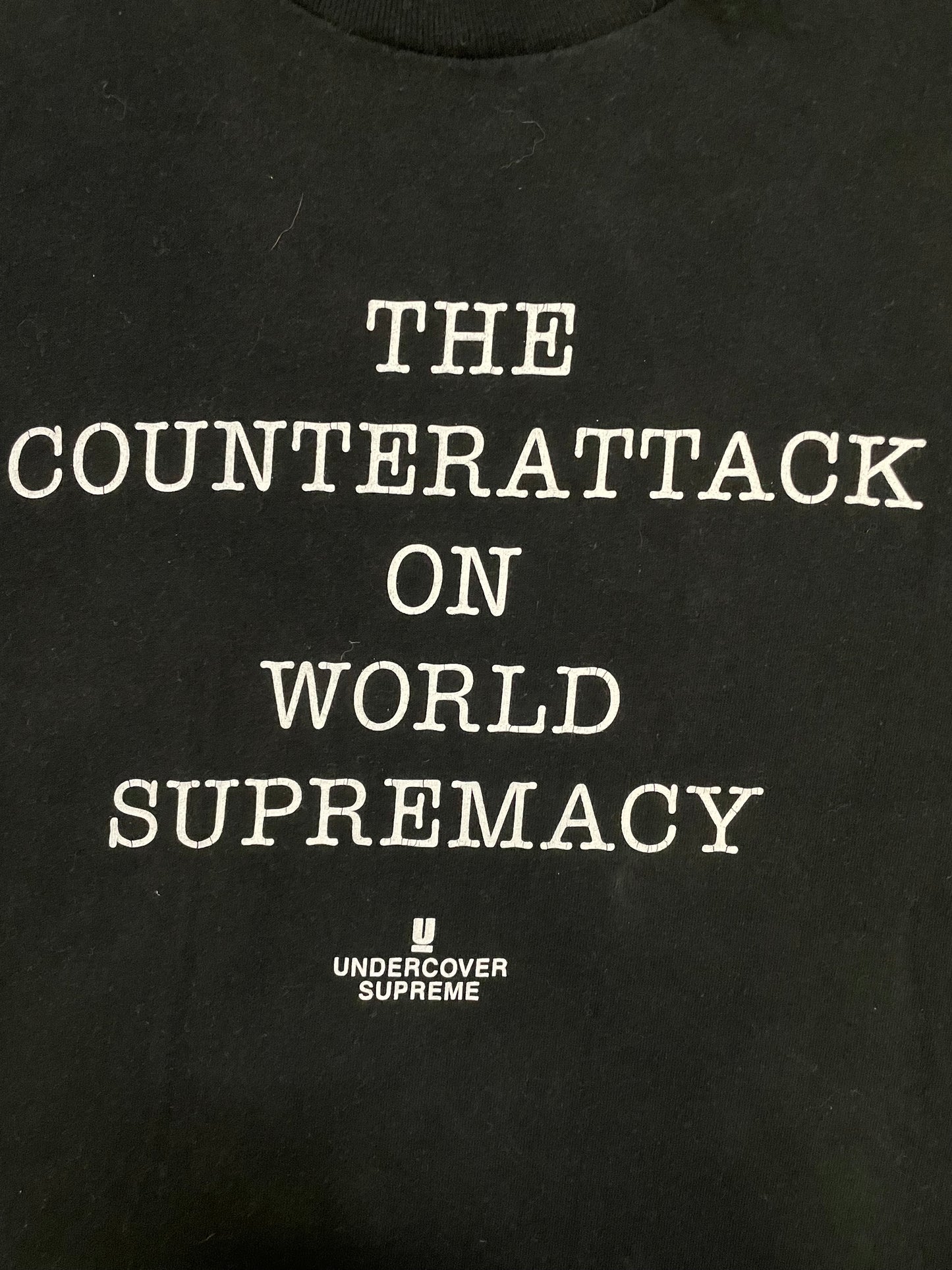Supreme X undercover public enemy counterattack longsleeve tee