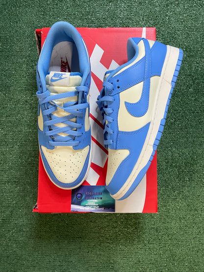 Nike Dunk low university blue coconut milk size 10men/11.5women