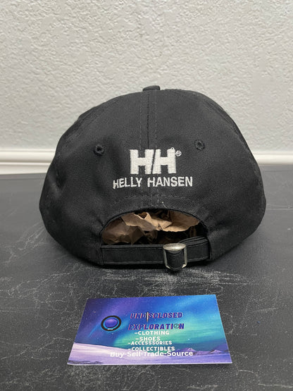 vintage Helly Hansen No. 1877 black US and Norwegian hat