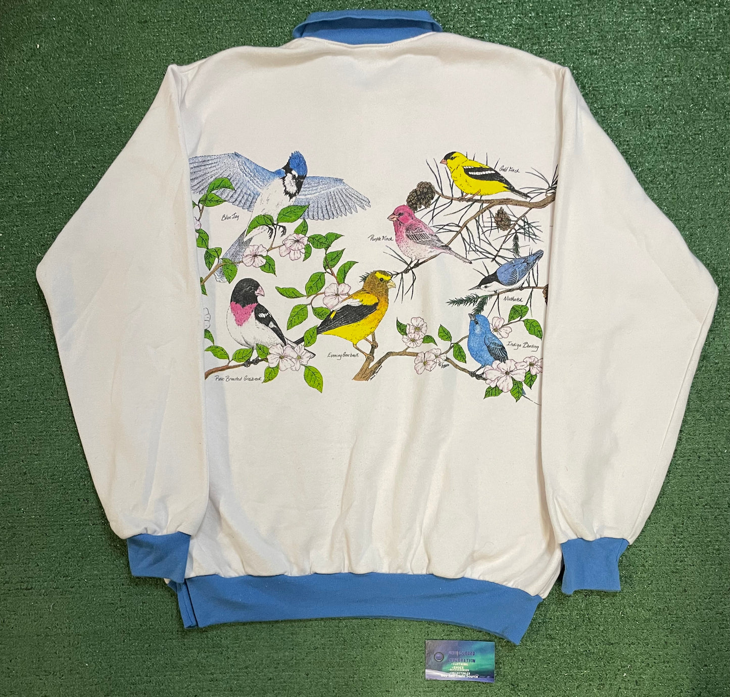 Vintage 1980s Birds and nature crewneck