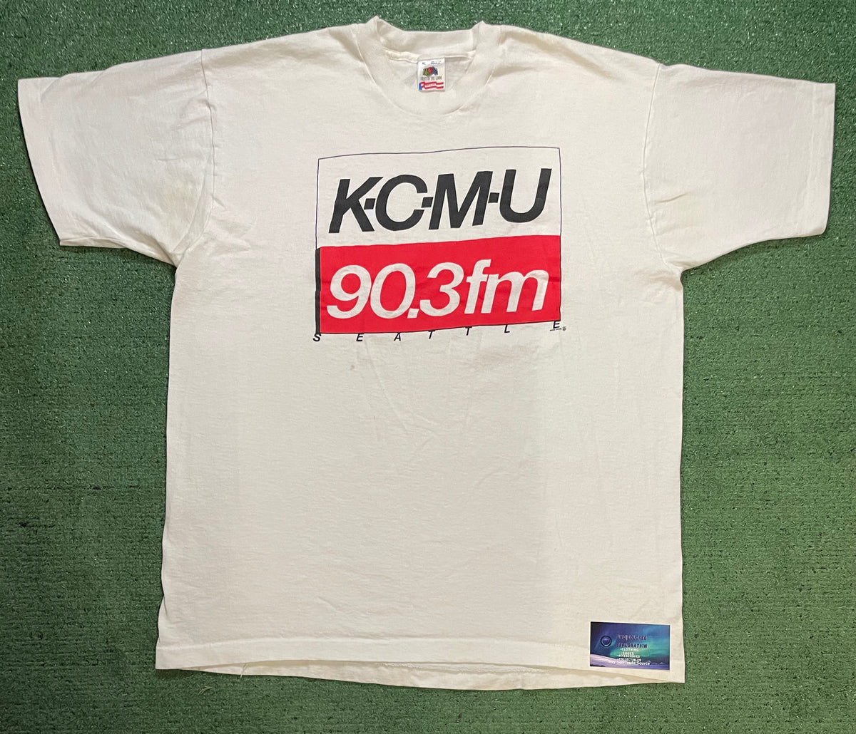 Vintage 1990s KCMU 90.3FM Seattle
