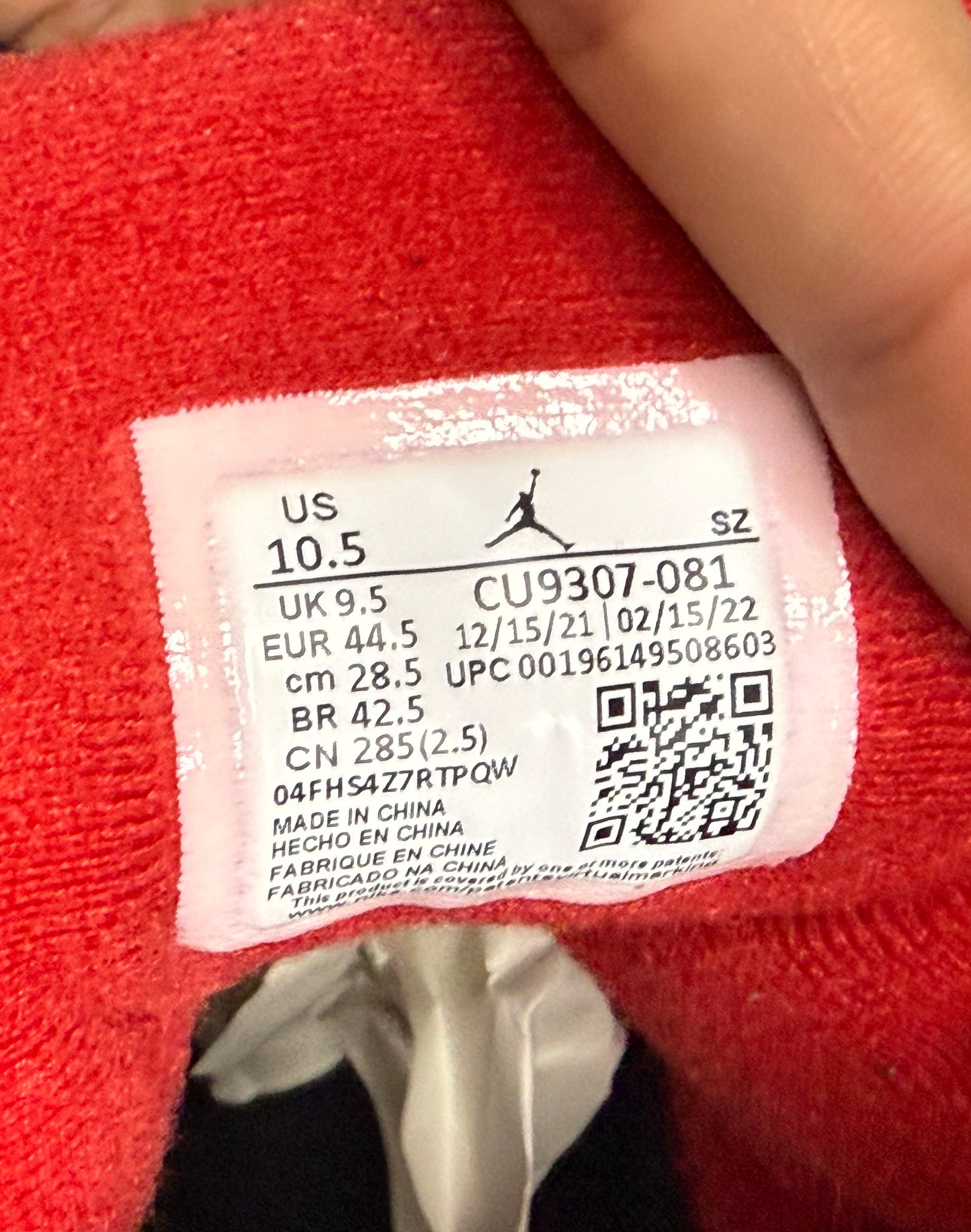Jordan 7 Citrus 10.5 Men/12 Women “Preowned”