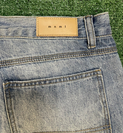 Mnml star black and red jeans