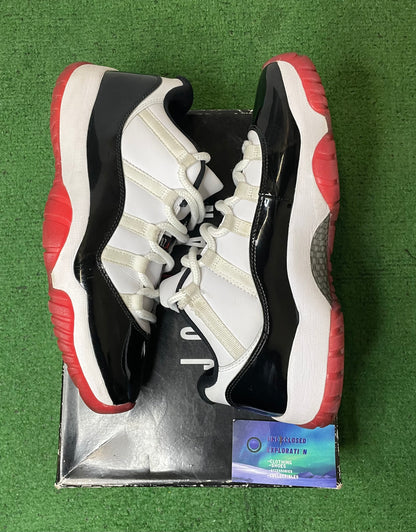 Jordan 11 low concord bred size 10men/11.5women