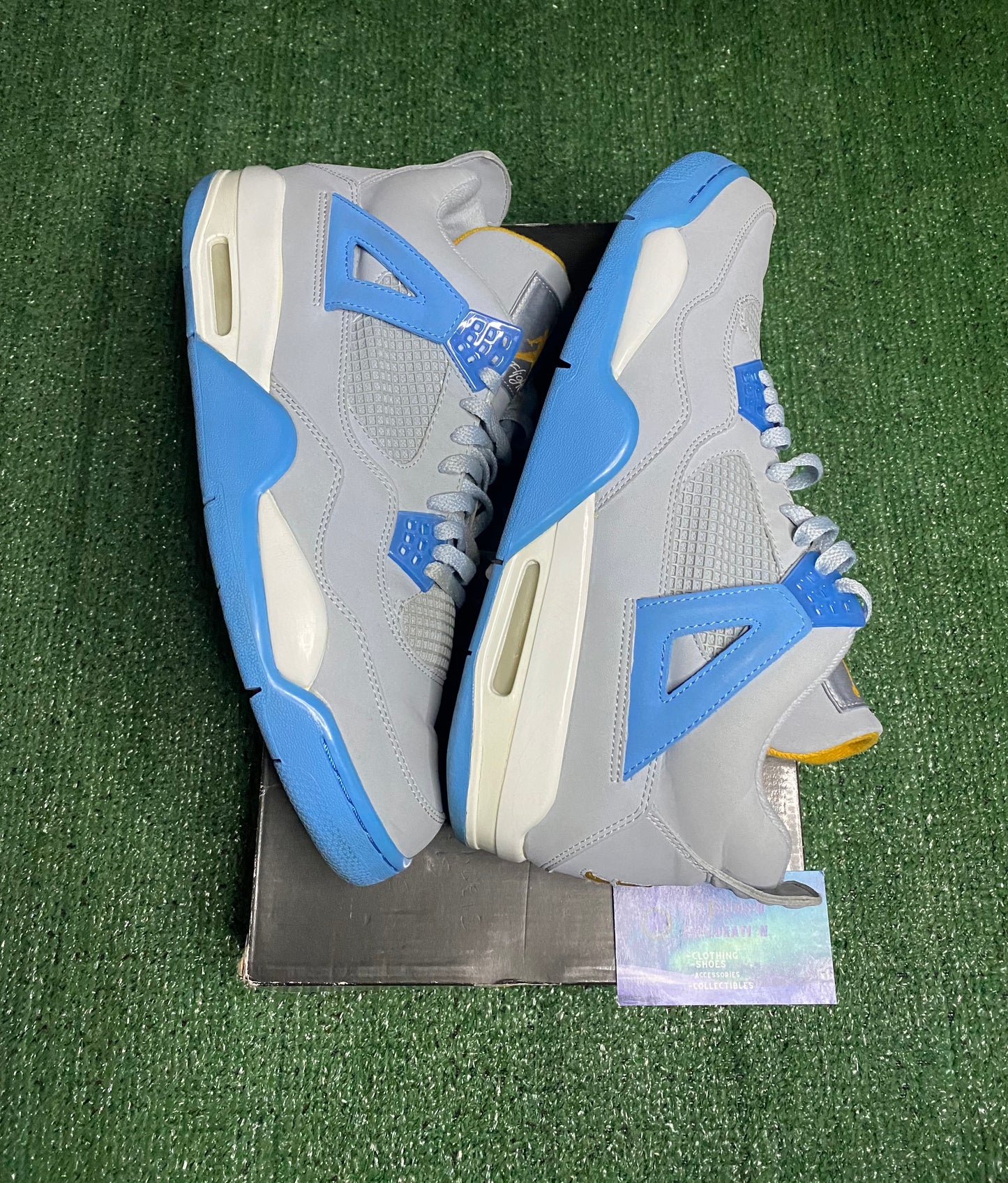 Jordan 4 mist blue size 13men/14.5women