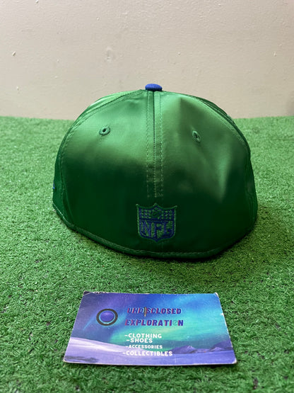 Seattle Seahawks satin fitted hat