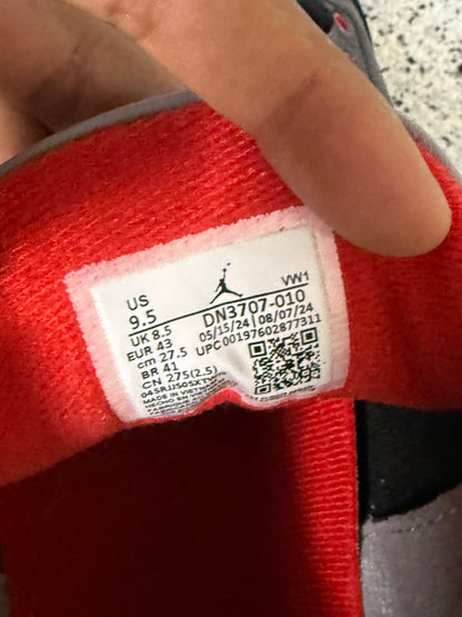 Jordan 3 Black Cement 2024 9.5 Men/11 Women “Preowned”