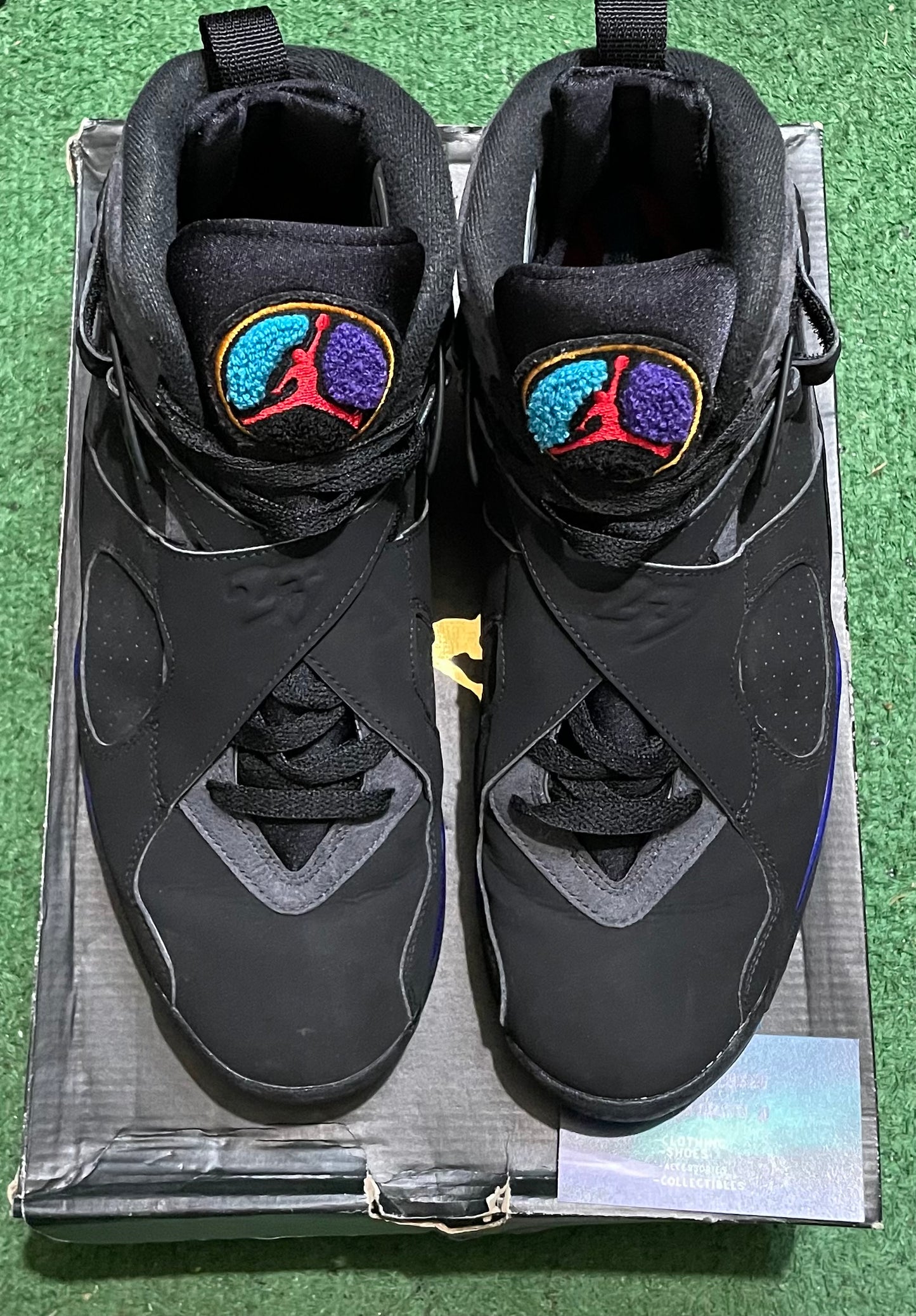 Jordan 8 aqua 2015 size 10men/11.5women