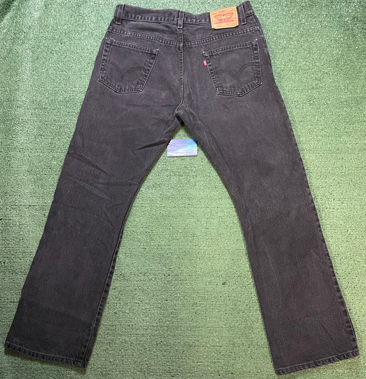 Levi 517 bootcut black jeans