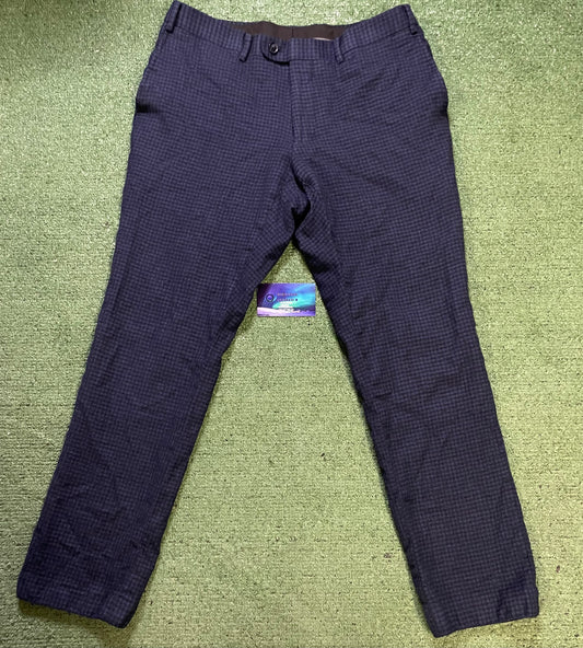 Indochino blue checkered pants