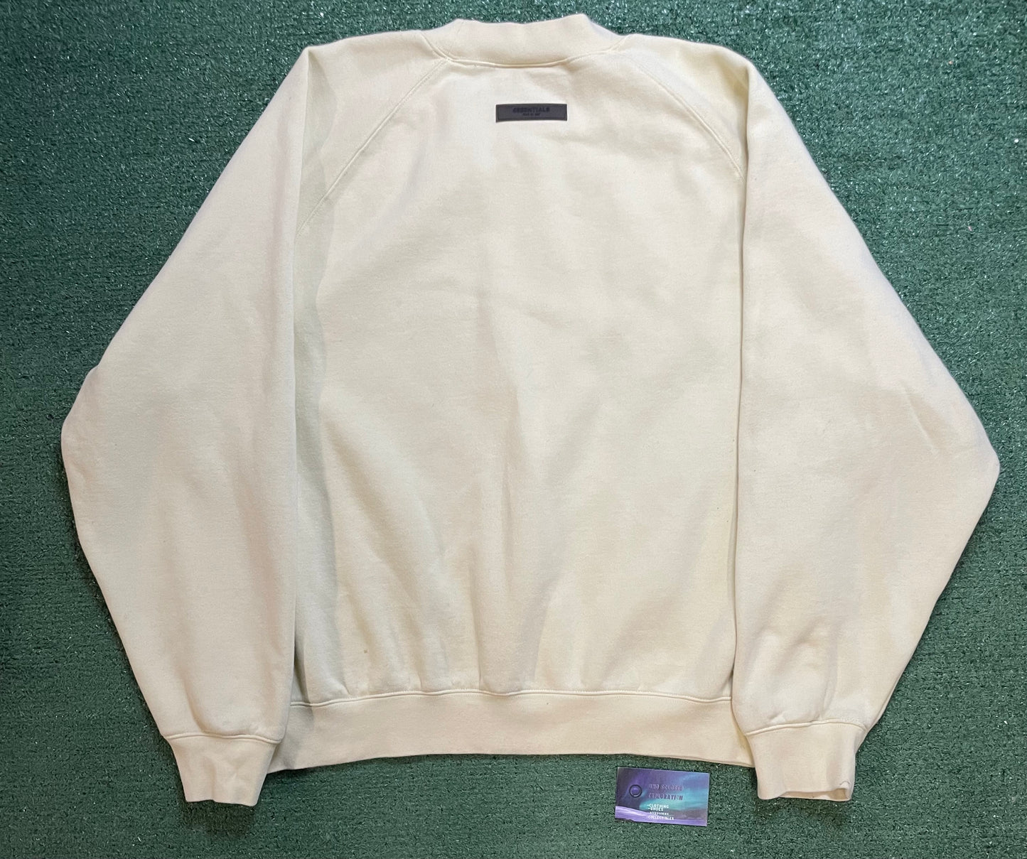 Essentials Fear Of God canary crewneck