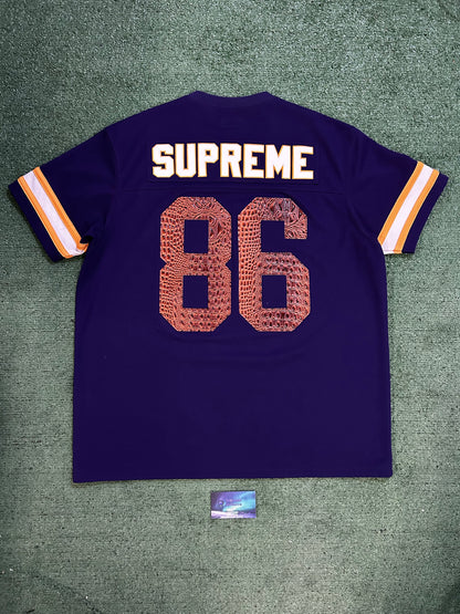 Supreme Faux Croc football jersey