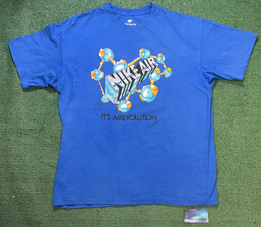 Nike blue air revolution tee