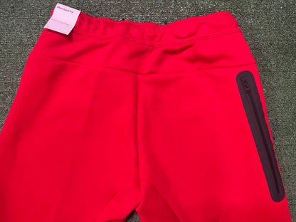 Nike tech fleece kids red joggers