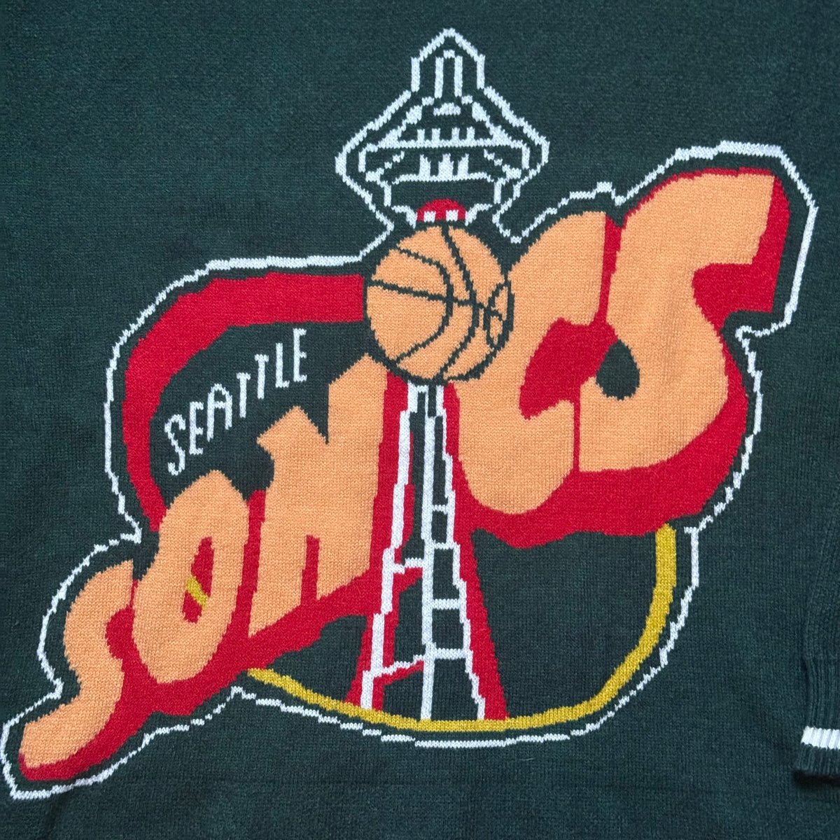 Seattle SuperSonics Knit Sweater