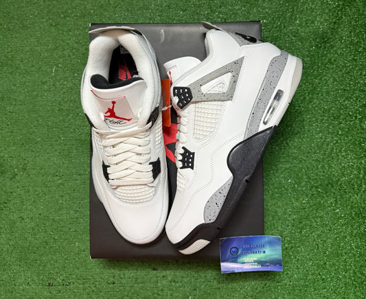 Jordan 4 White Cement