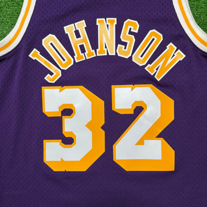 Los Angeles Lakers Magic Johnson Mitchell & Ness Jersey