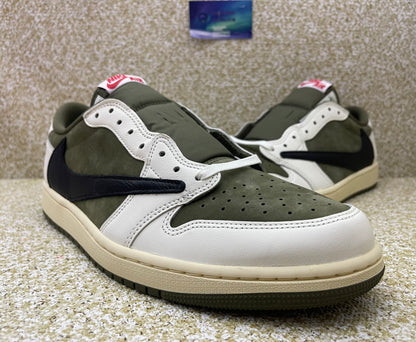 Jordan 1 Low Travis Scott Medium Olive