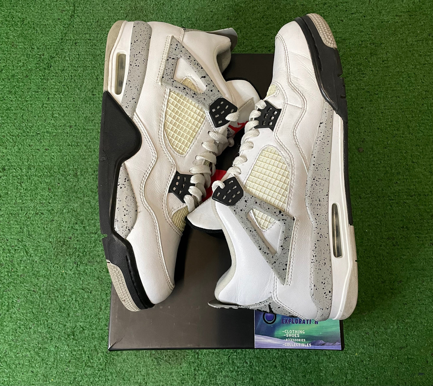 Jordan 4 white Cement 2016 size 10.5men/12women