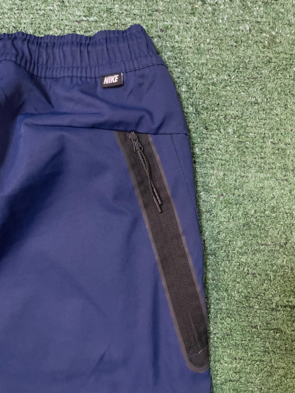 Nike woven navy tech pants