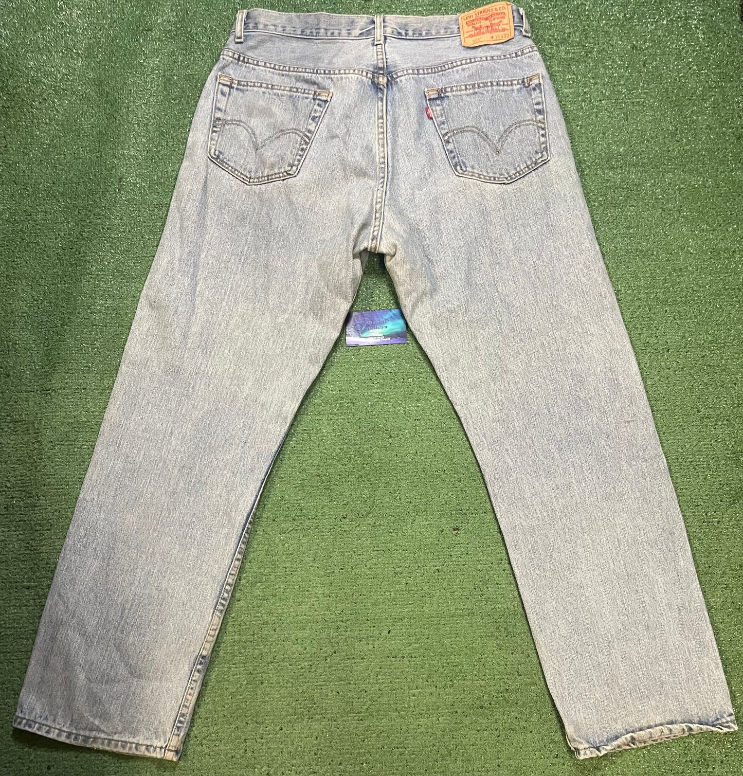 Levi light wash 505 jeans