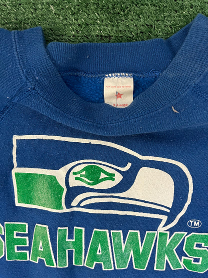 Vintage 1980s Seattle Seahawks crewneck