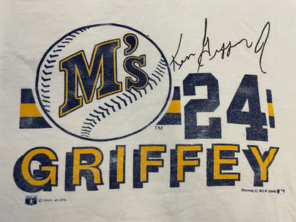 Vintage  1980s Ken Griffey Seattle Mariners tee