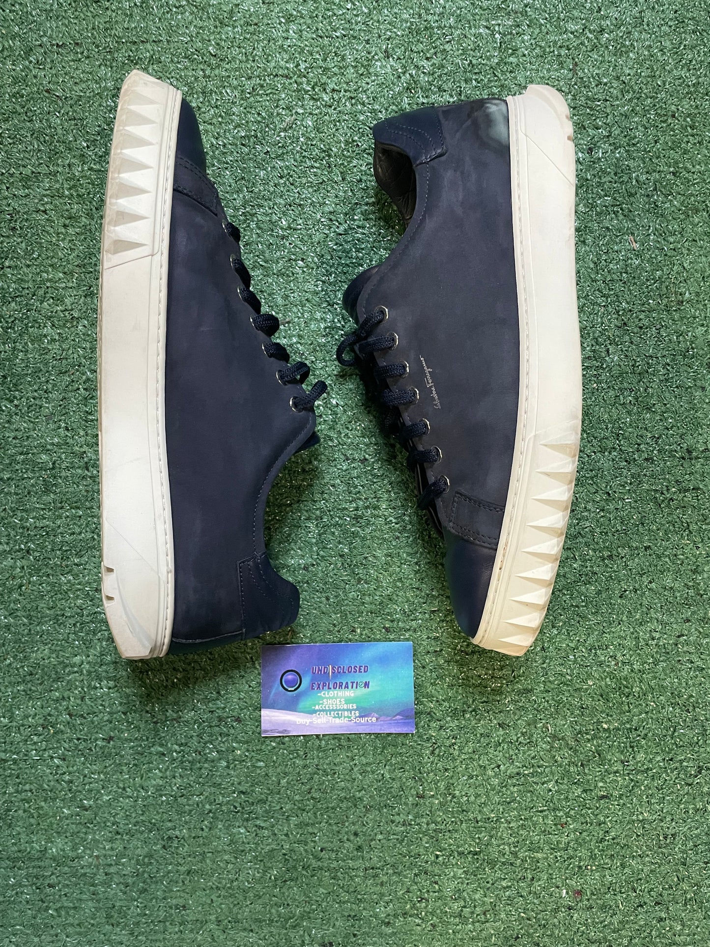 Salvatore Ferragamo cube leather size 9.5men/11women