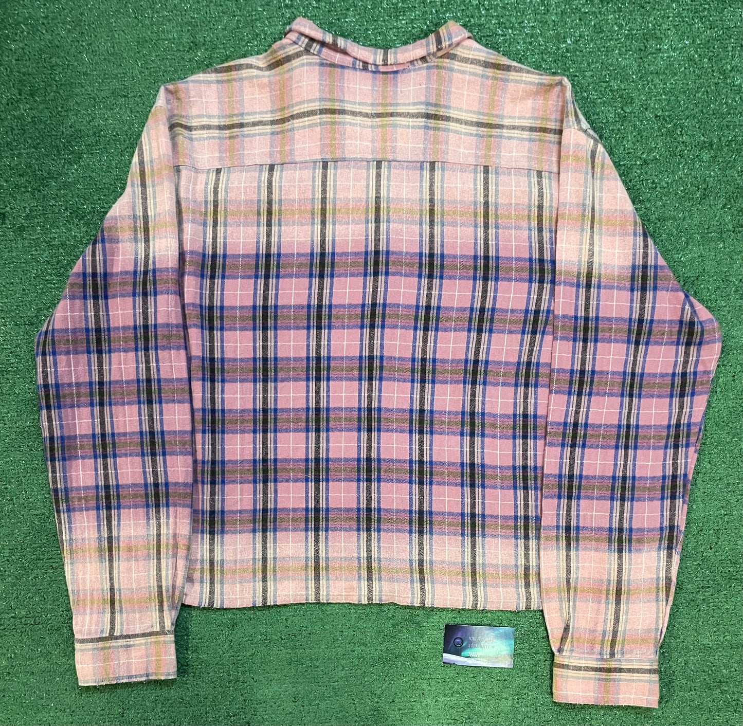 Vale rhinestone purple and pink flannel