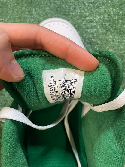 Air Jordan 2/3 white pine green