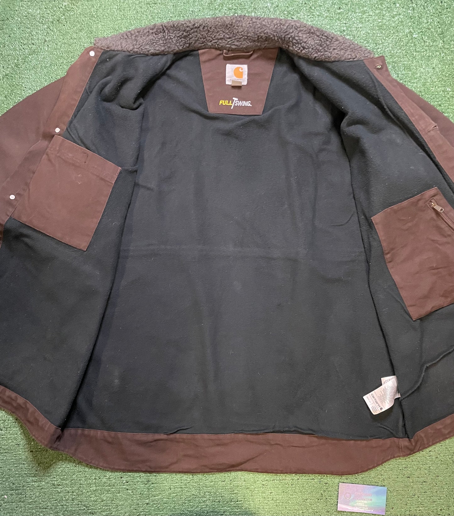 Carhartt Full Swing brown Chore Coat