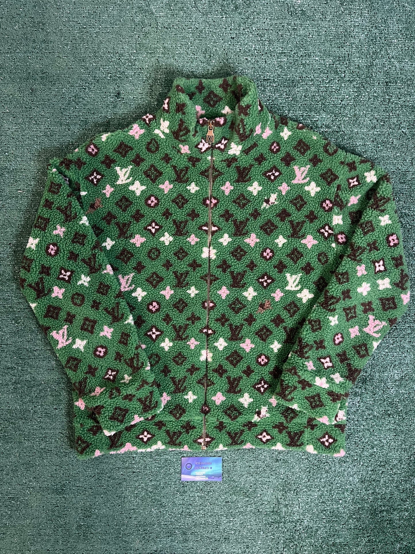 Louis Vuitton by Tyler, the Creator Monogram Fleece Blouson Green