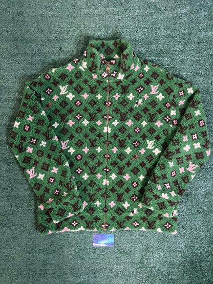 Louis Vuitton by Tyler, the Creator Monogram Fleece Blouson Green