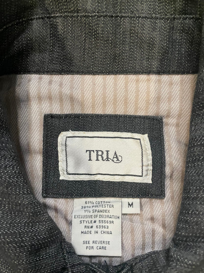 TRIA dark grey denim jacket