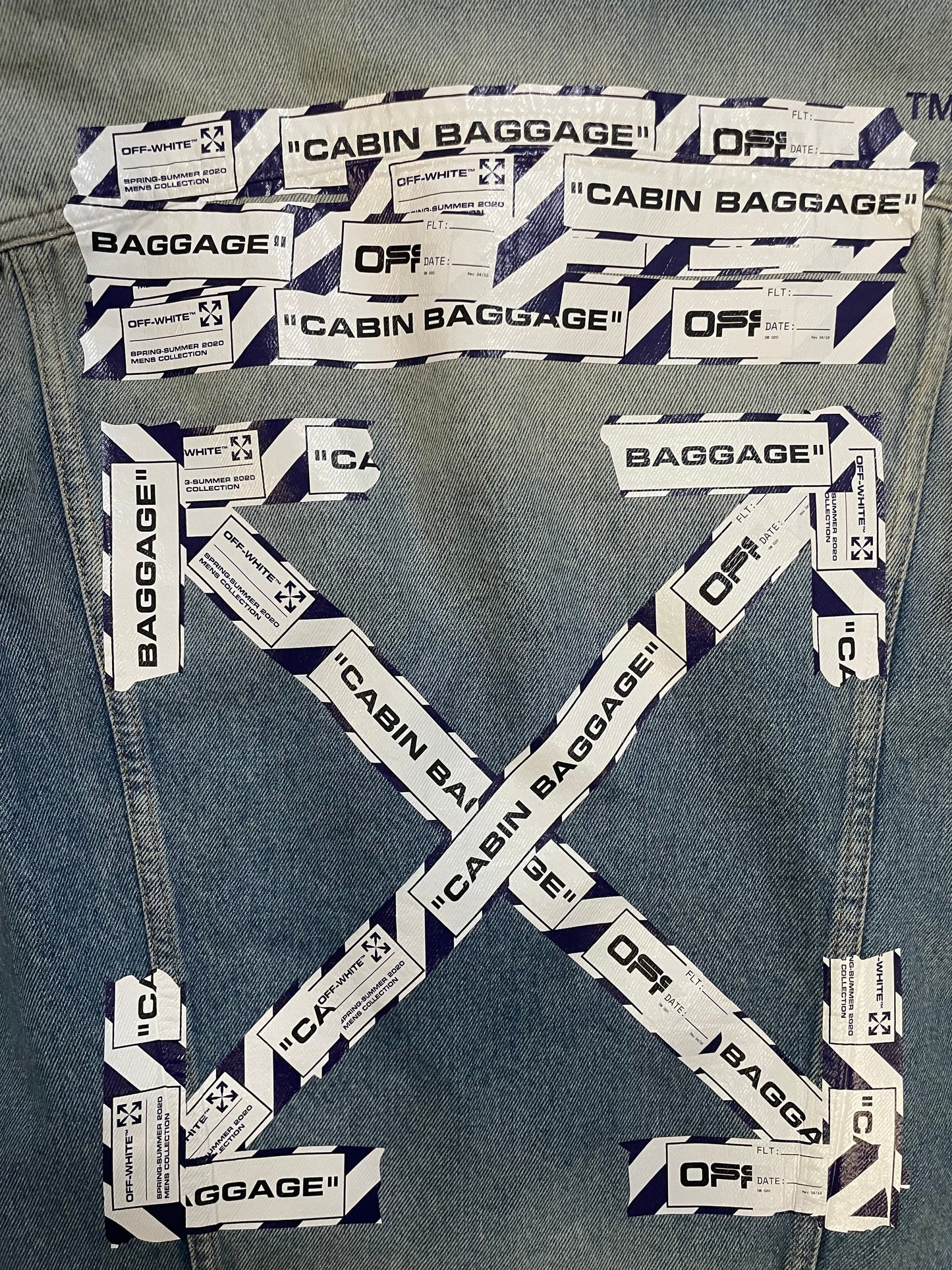 Off White cabin Jean jacket
