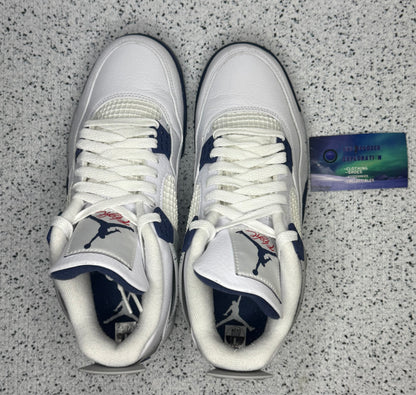 Jordan 4 Midnight Navy 8 Men/9.5 Women “Preowned”