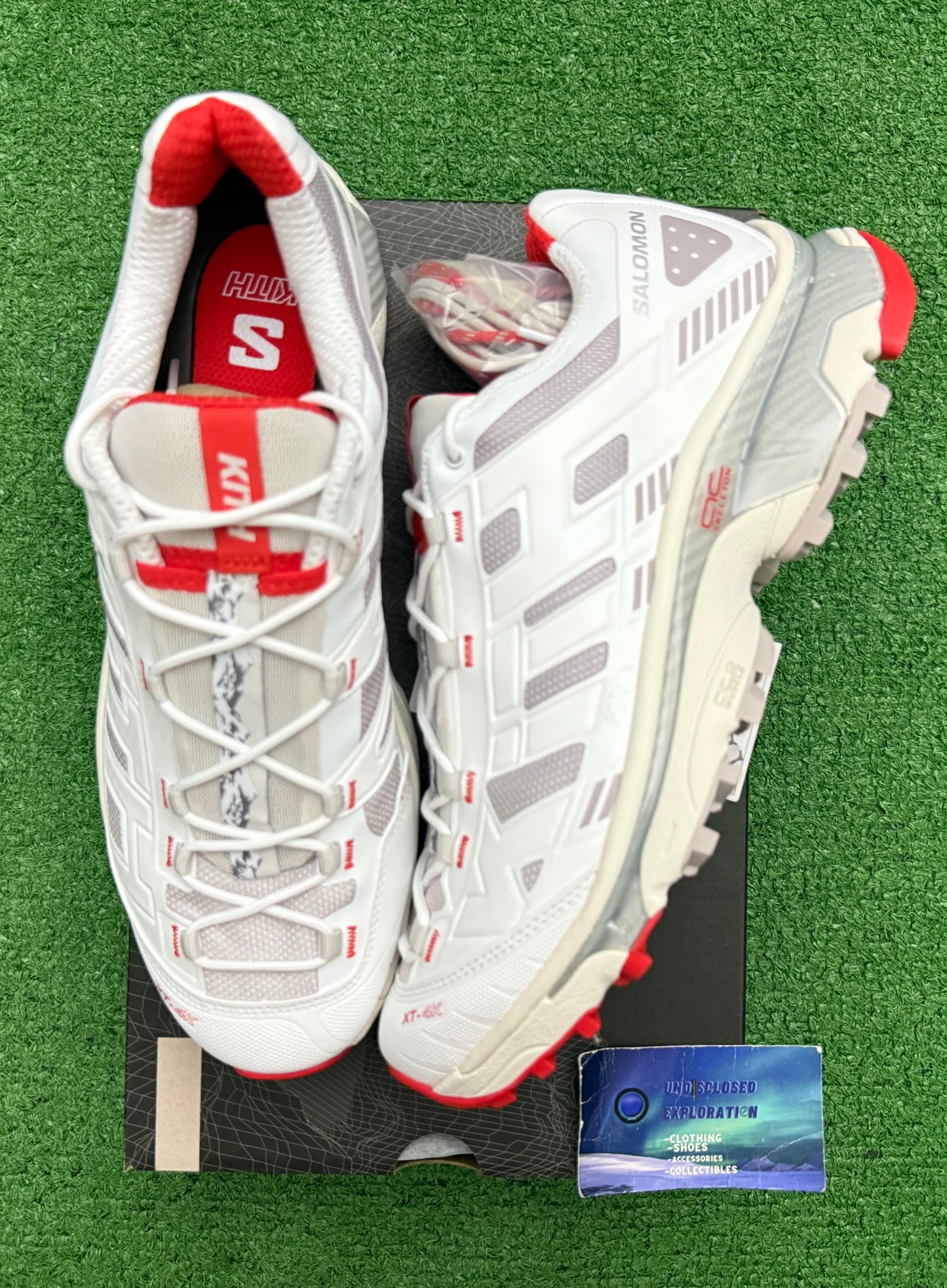 Salomon XT-4K Kith Kithmas White Red
