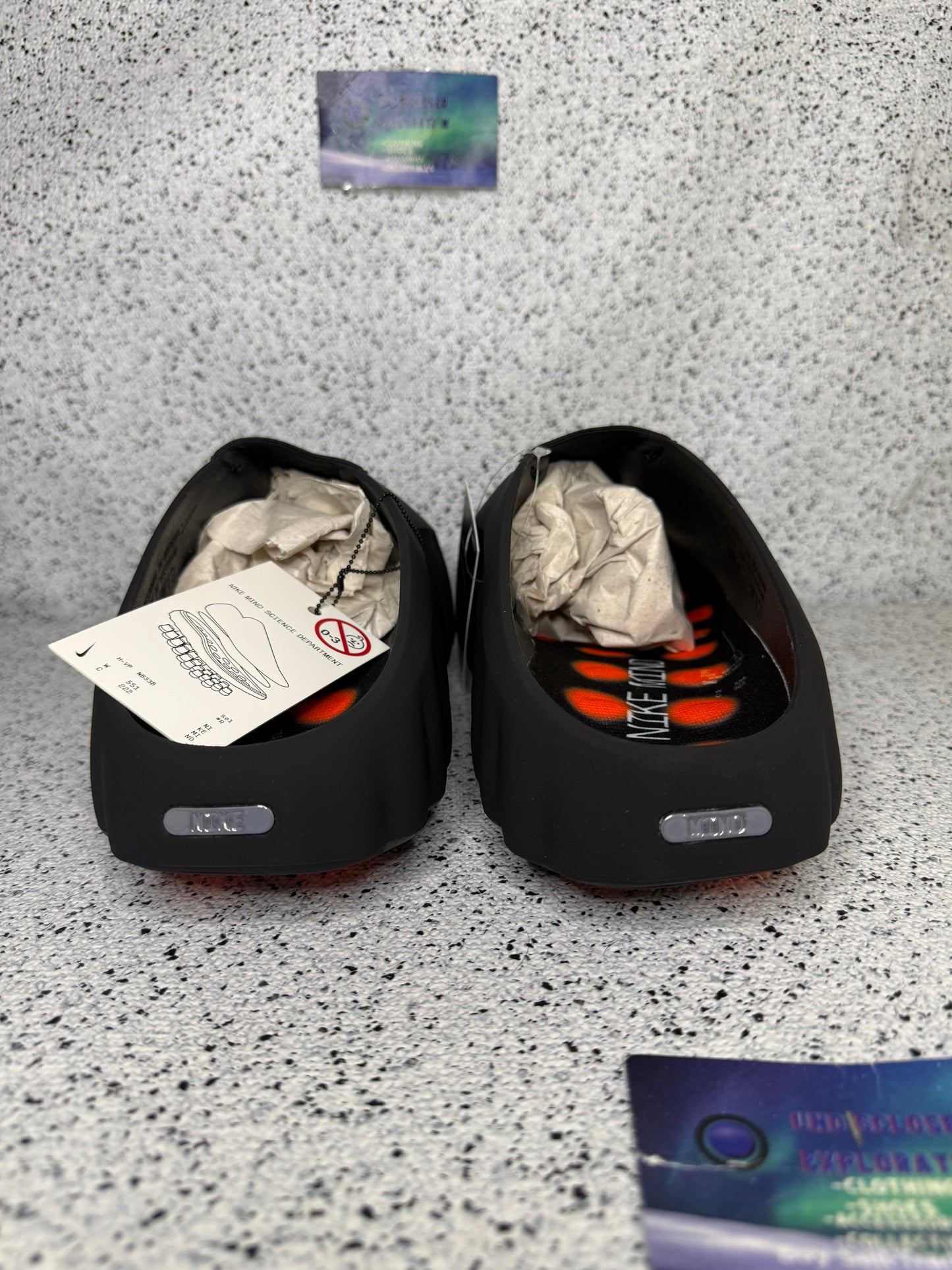 Nike Mind 001 Slide Black Chrome