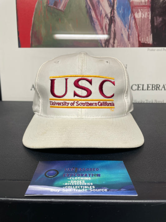Vintage 1990s USC Southern California spellout embroidered hat