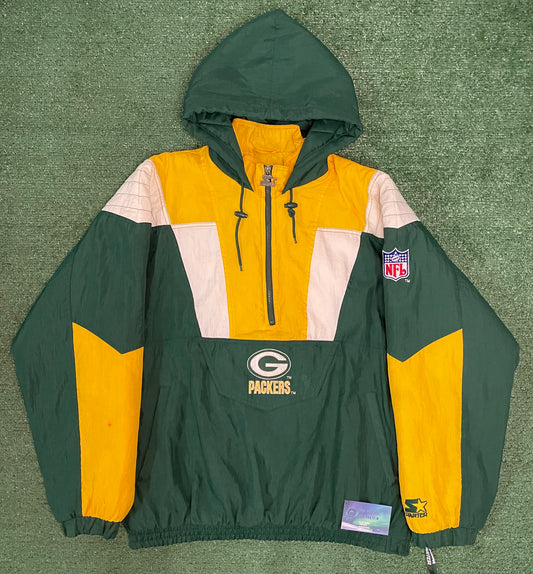 Vintage 1990s Green Bay packers starter jacket