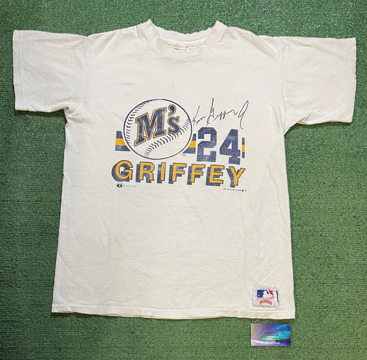 Vintage  1980s Ken Griffey Seattle Mariners tee
