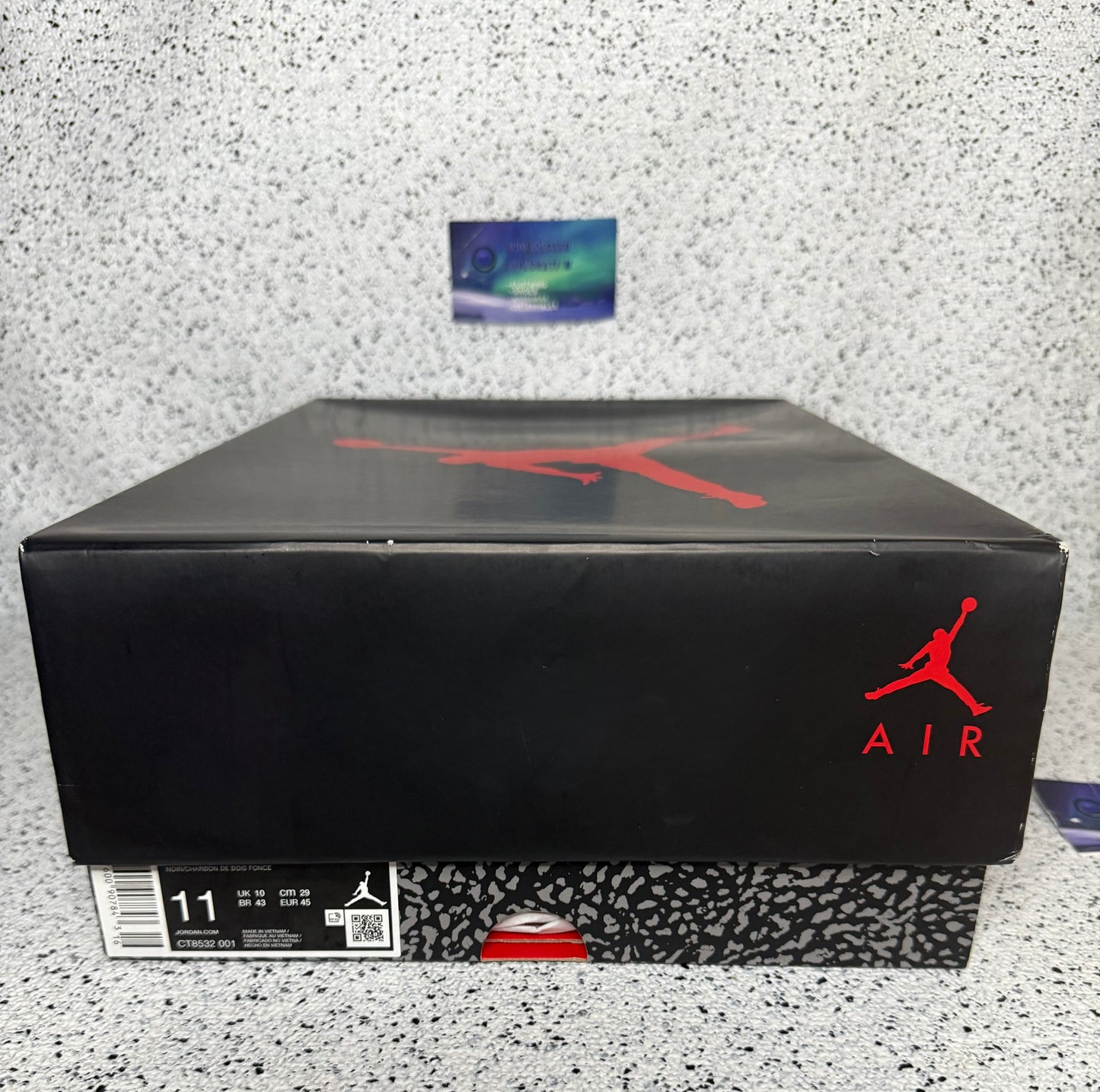 Jordan 3 Black Cat 11 Men/12.5 Women “Preowned”