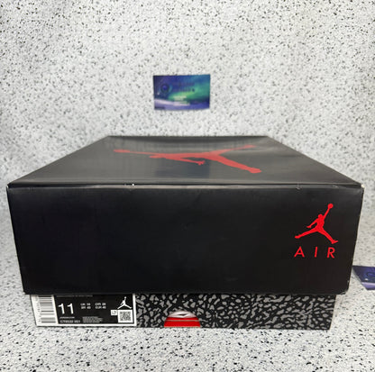 Jordan 3 Black Cat 11 Men/12.5 Women “Preowned”