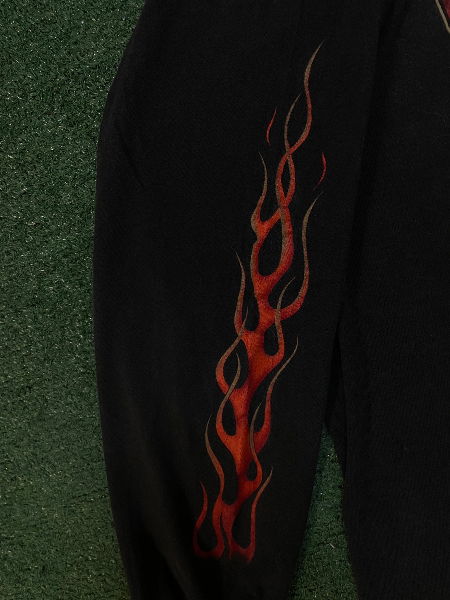 Vintage 1990s Harley Davidson V flame Longsleeve
