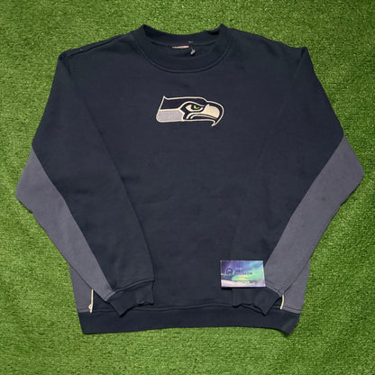 Vintage Seattle Seahawks Y2K Crewneck