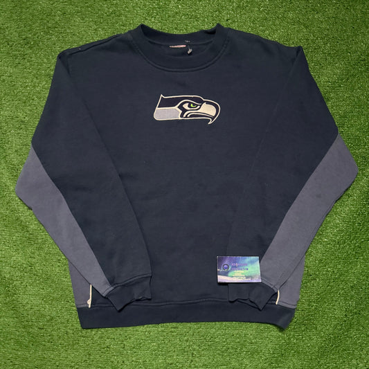 Vintage Seattle Seahawks Y2K Crewneck