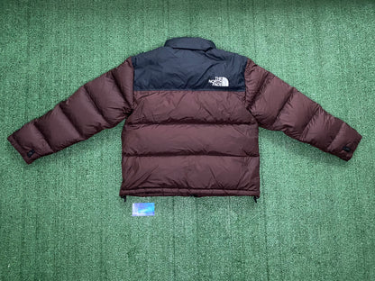 North face nuptse coal brown